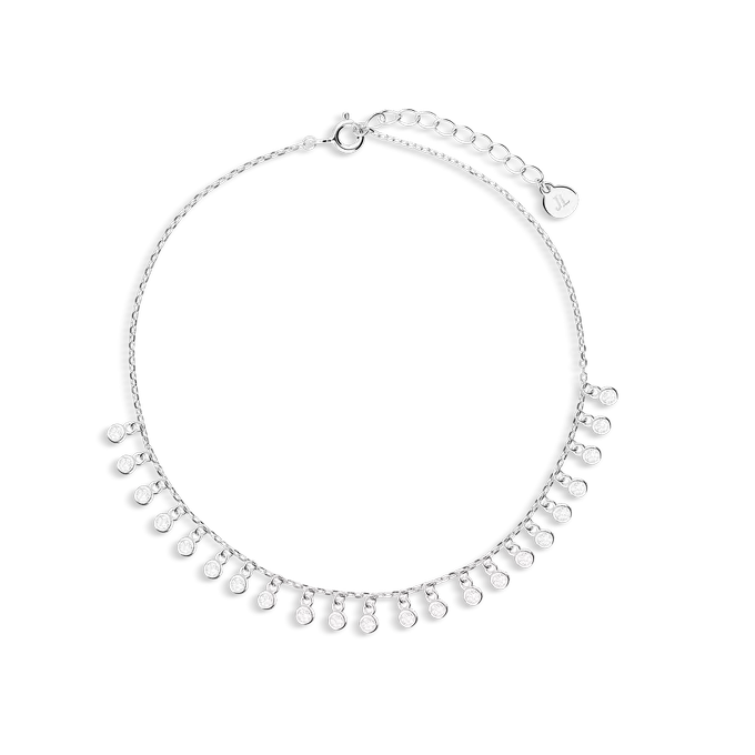 Sterling silver anklet