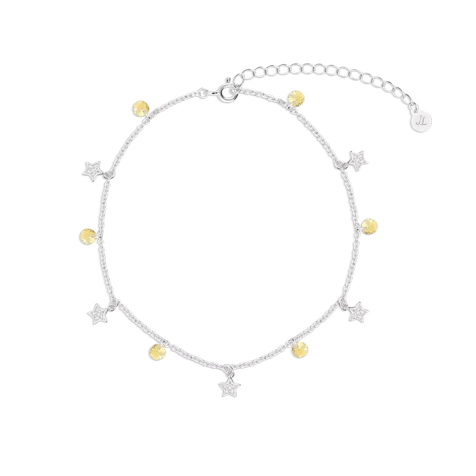 Sterling silver anklet