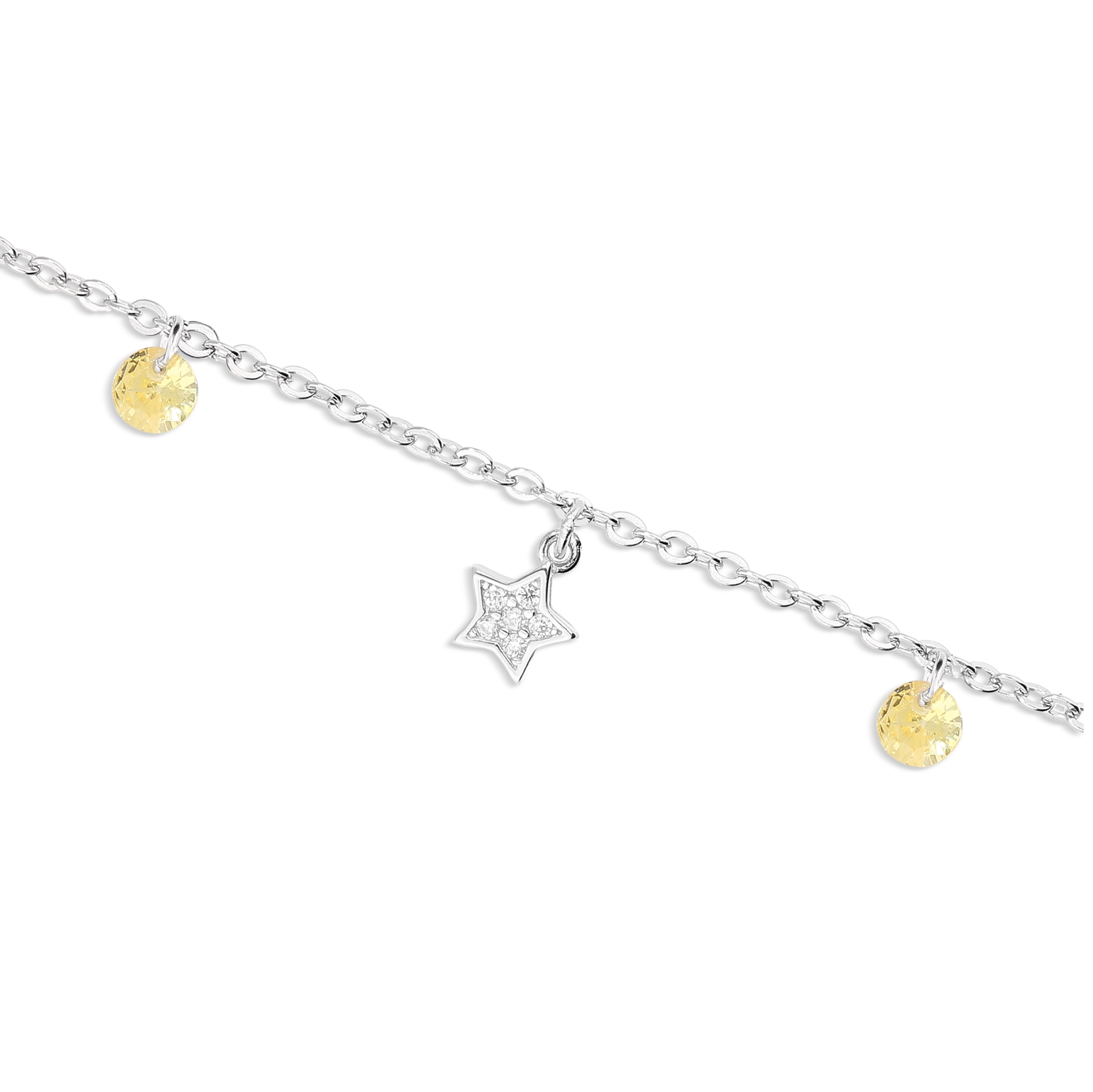 Sterling silver anklet