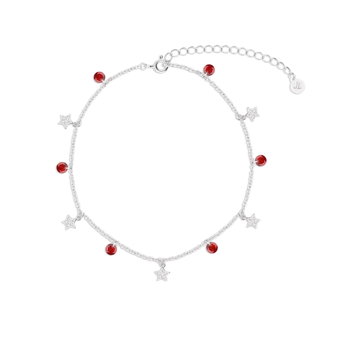 Sterling silver anklet