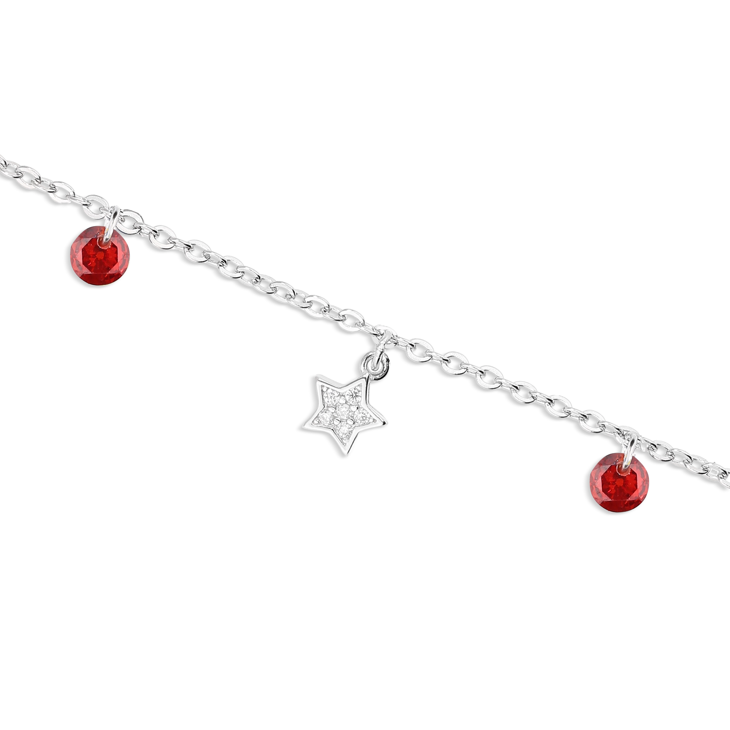 Sterling silver anklet
