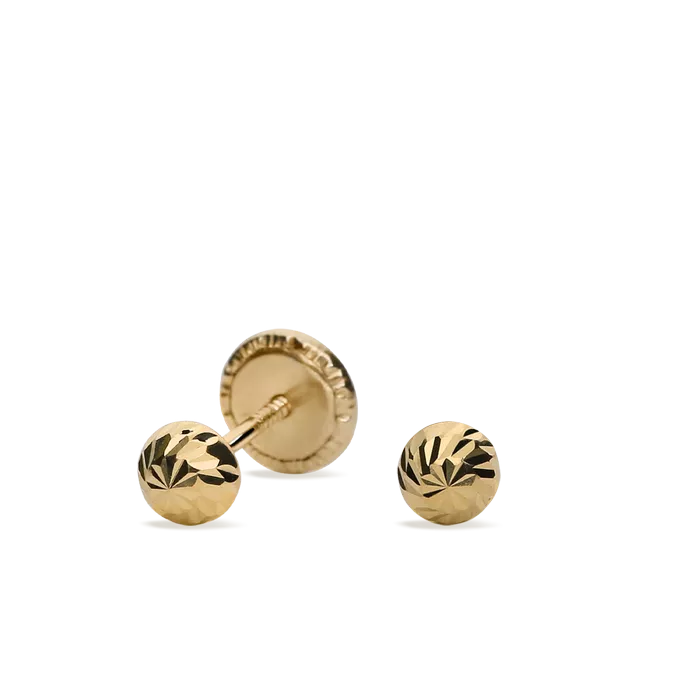 18k gold earrings