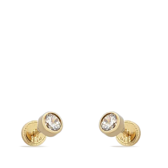 18k gold earrings