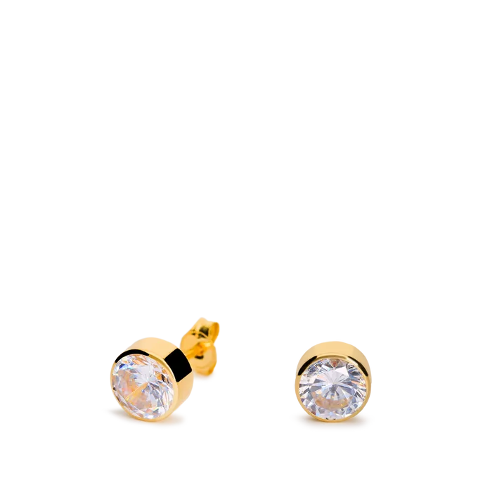 18k gold earrings