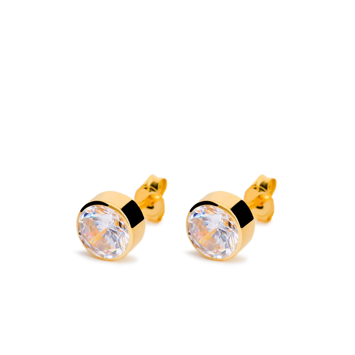 18k gold earrings