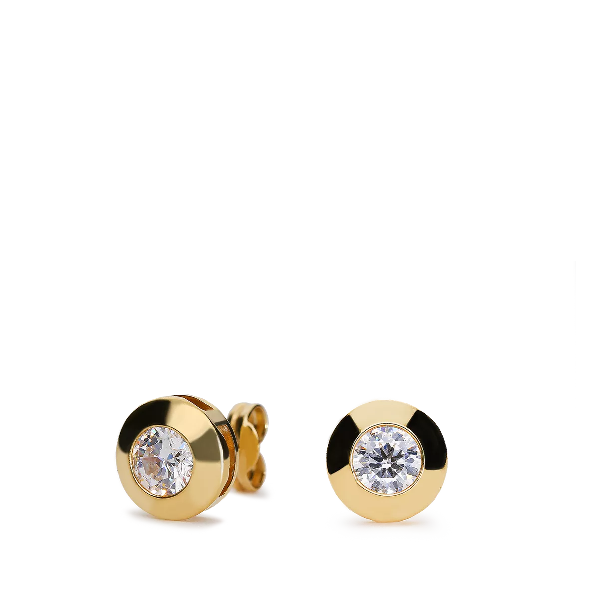 18k gold earrings