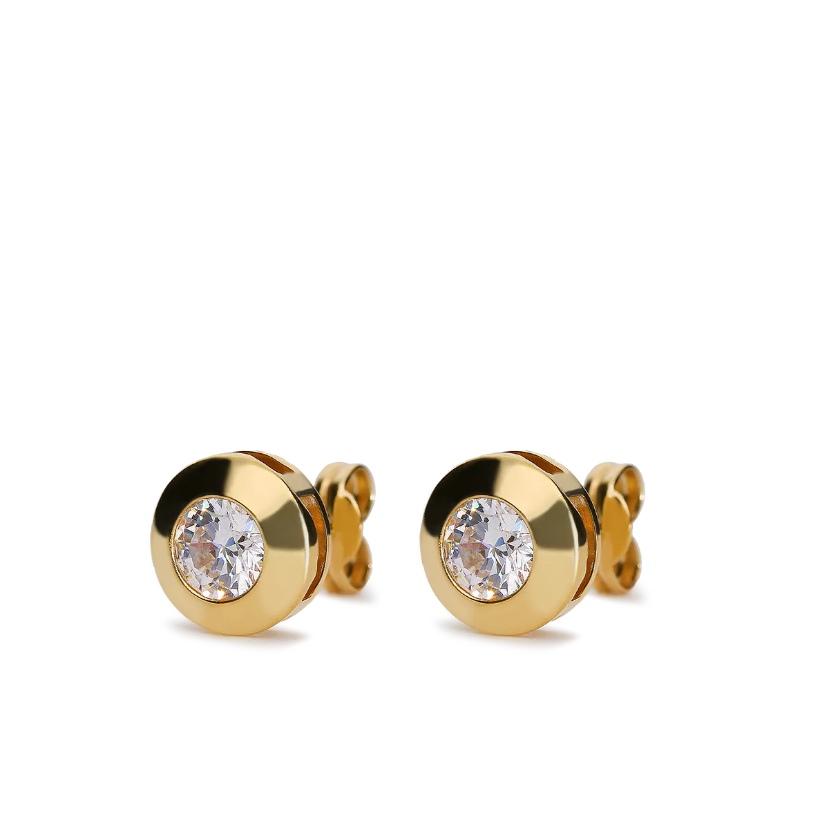 18k gold earrings