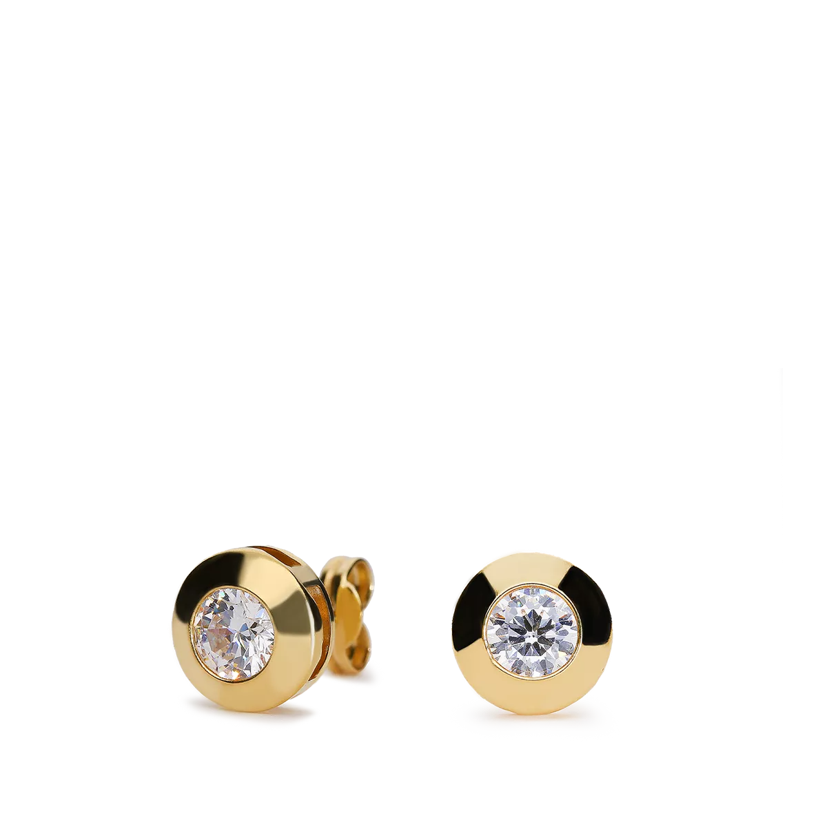 18k gold earrings