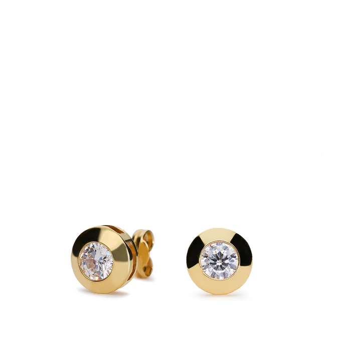 18k gold earrings