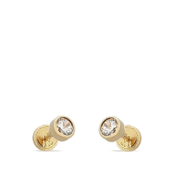 18k gold earrings