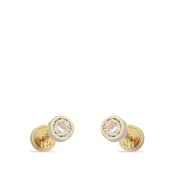 18k gold earrings