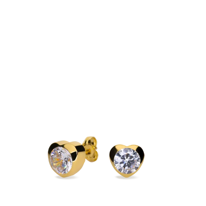 18k gold earrings