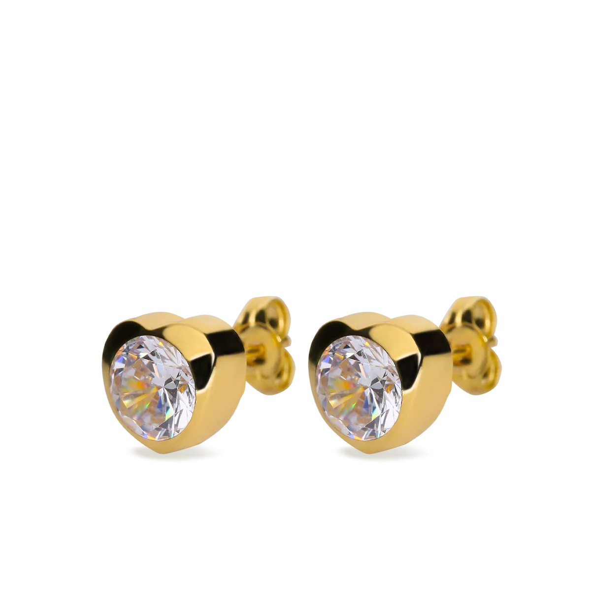 18k gold earrings