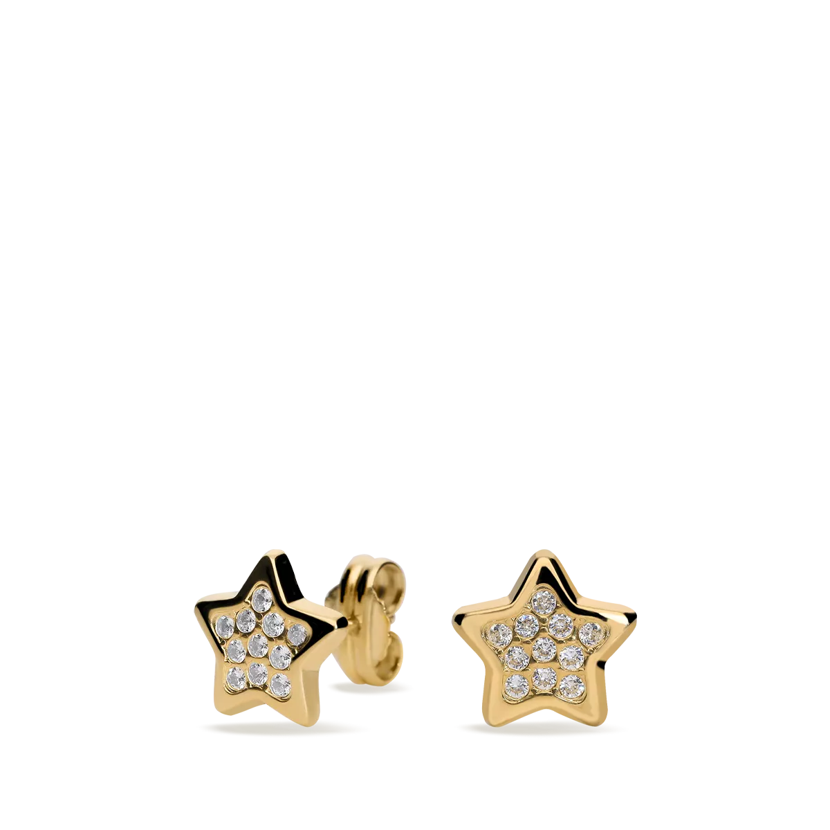 18k gold earrings