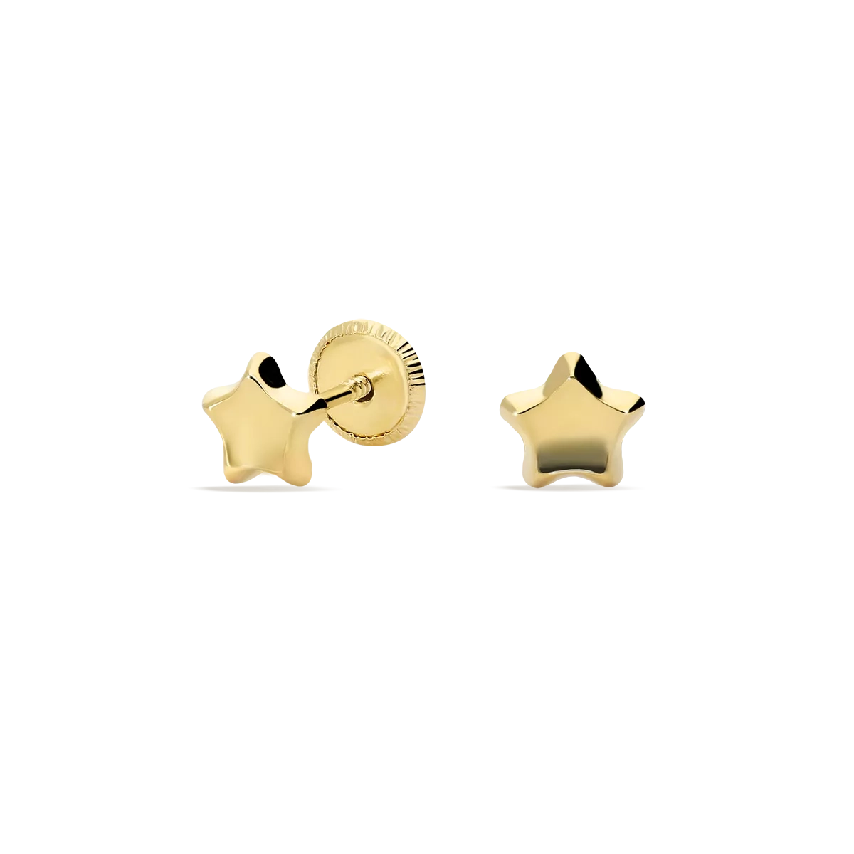 18k gold earrings