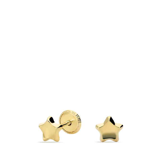 18k gold earrings