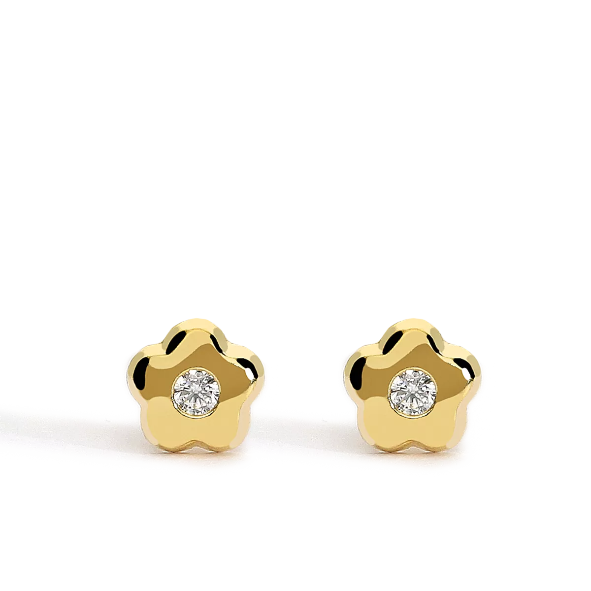 18k gold earrings