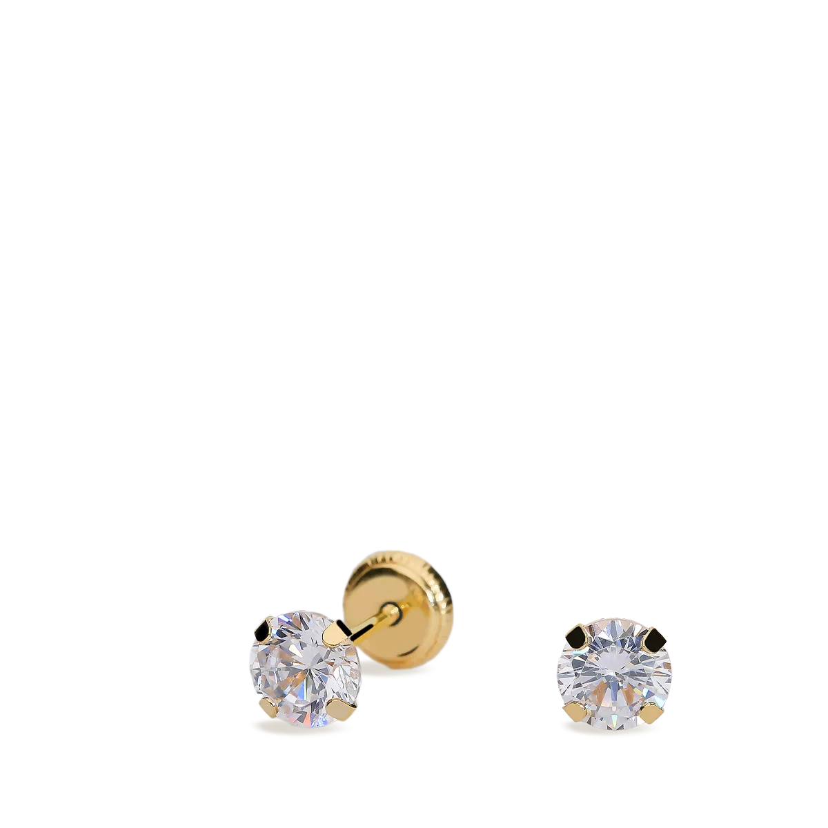 18k gold earrings