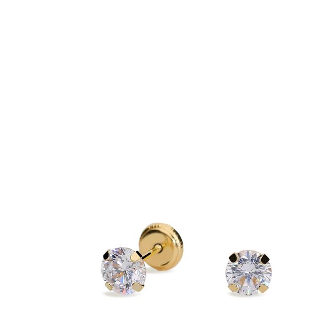 18k gold earrings