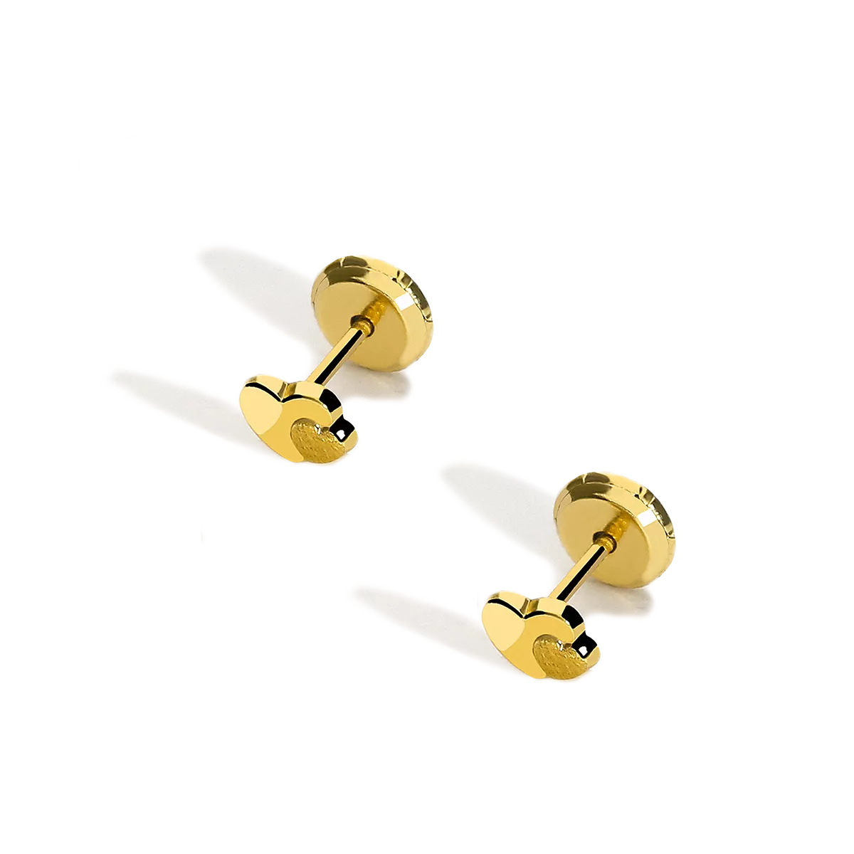 18k gold earrings