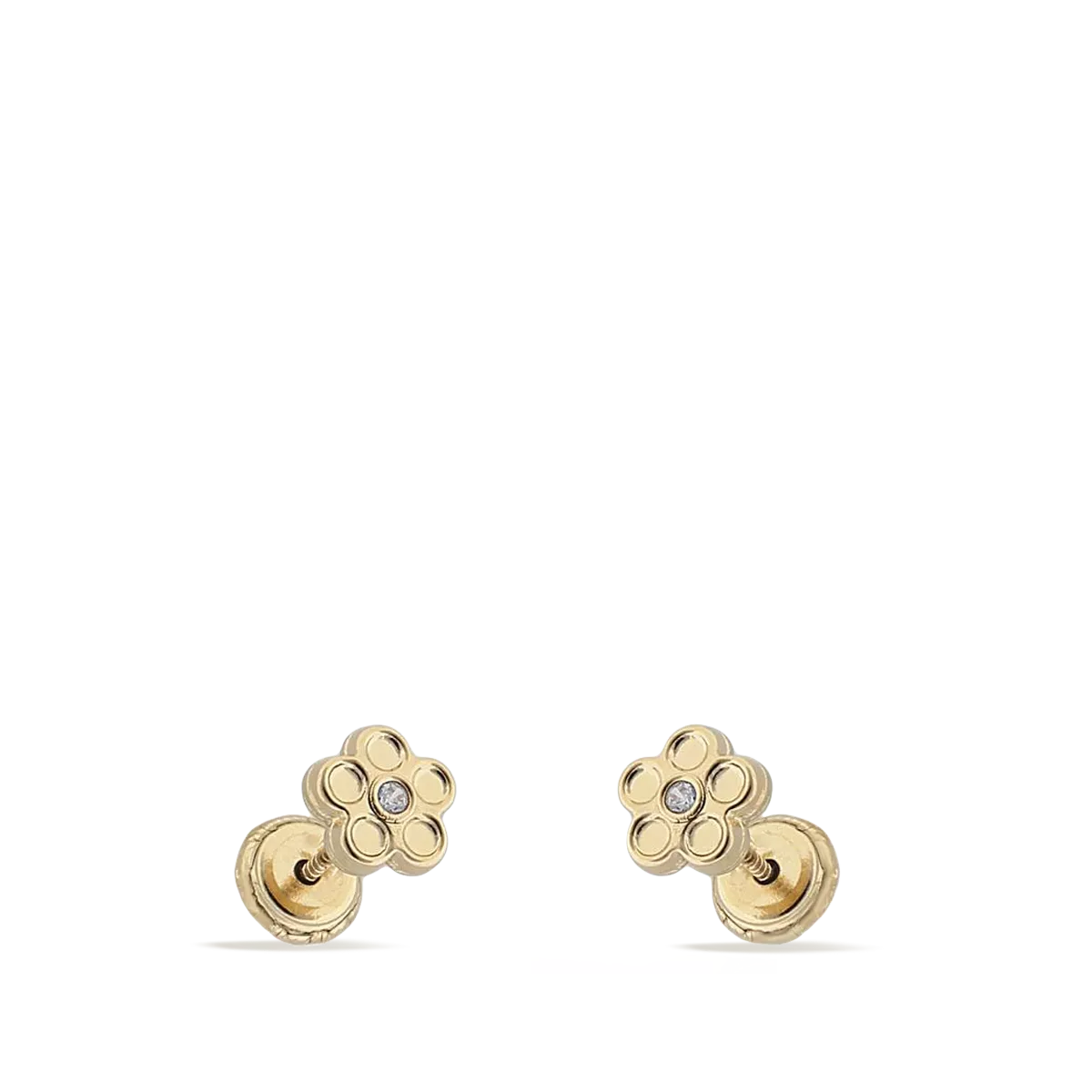 18k gold earrings