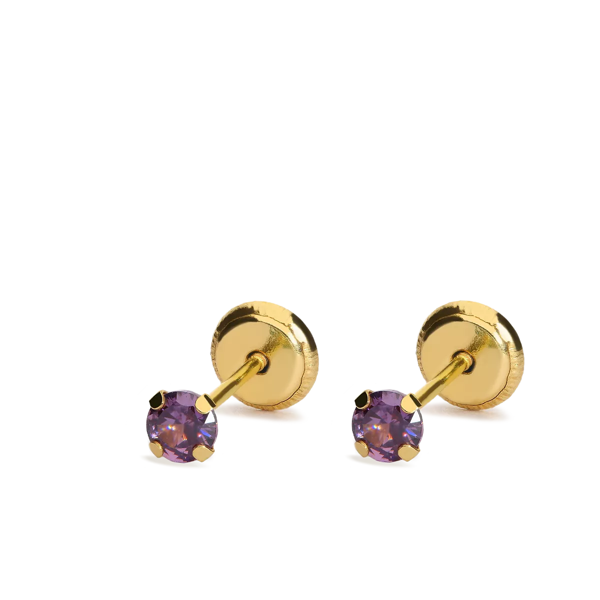 18k gold earrings