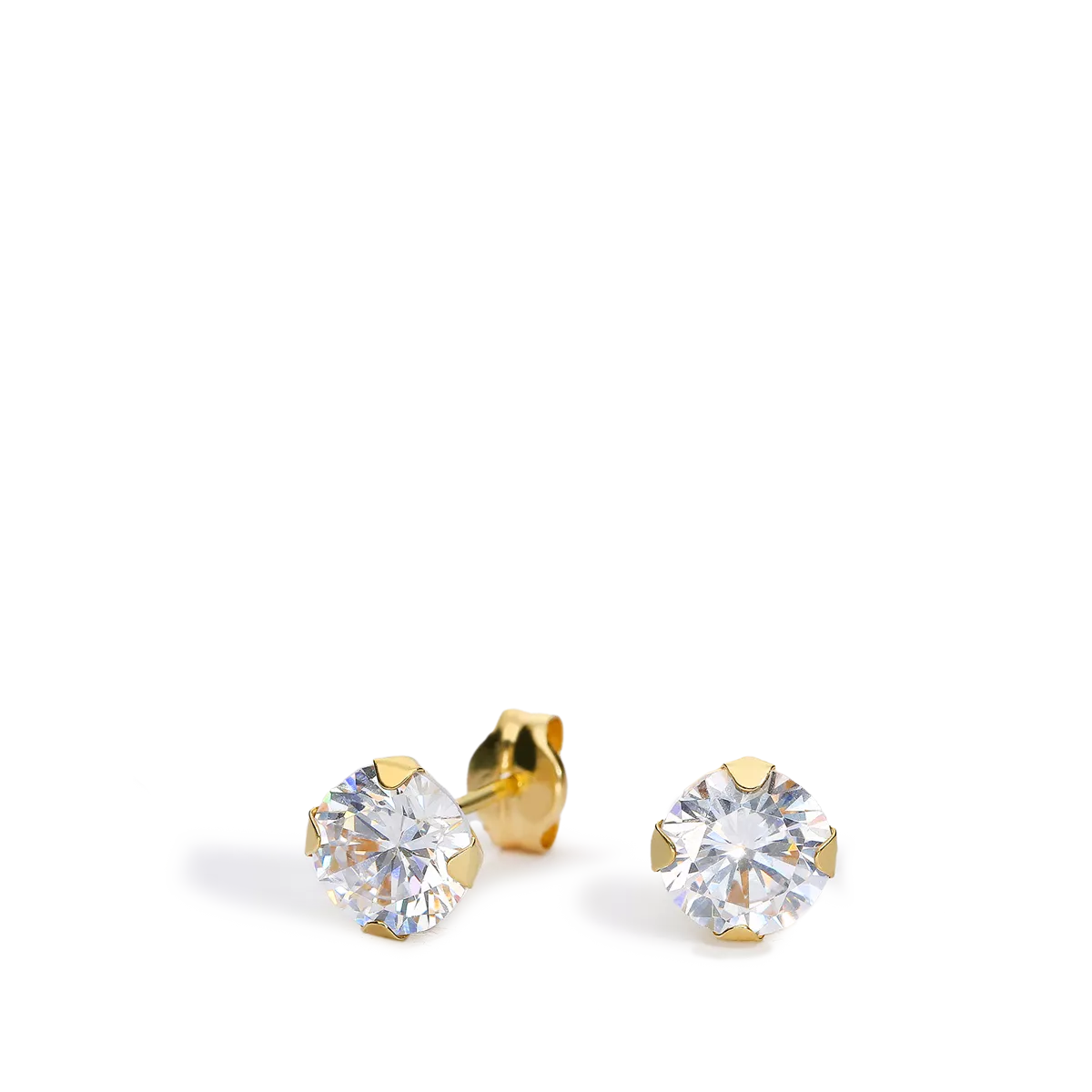 18k gold earrings