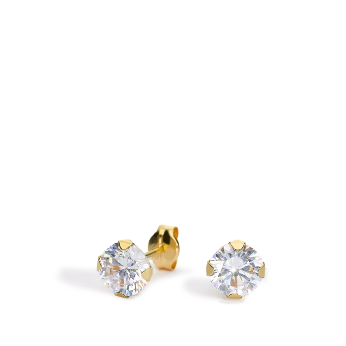 18k gold earrings