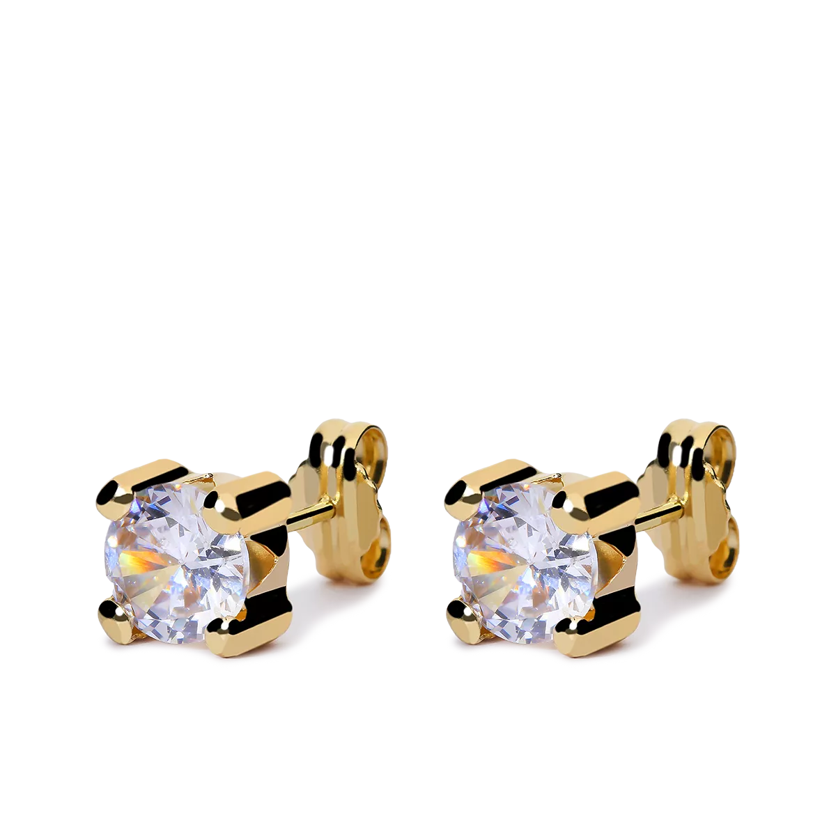 18k gold earrings