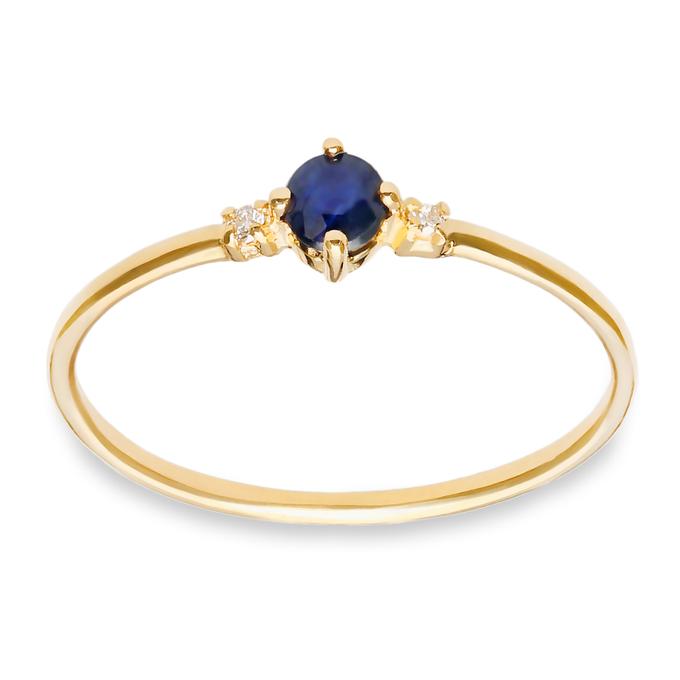 sapphire diamond ring