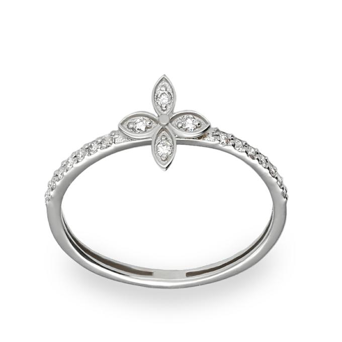 clover diamond ring