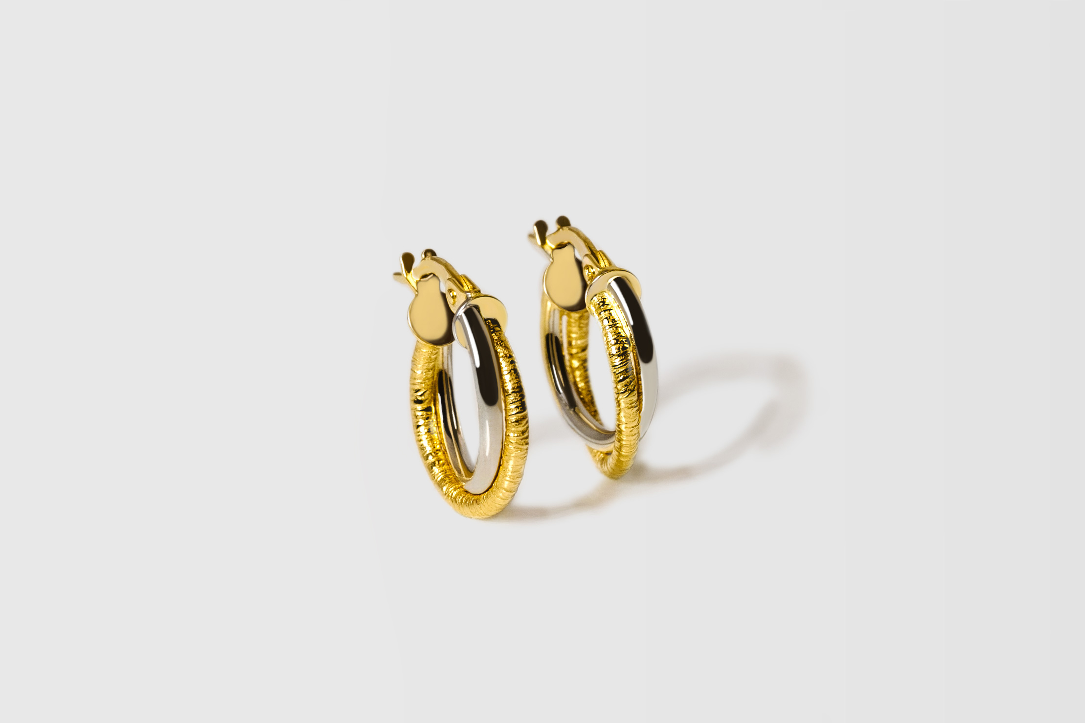 Jose_Luis_Joyerias_Two-tone_gold_hoop_earrings