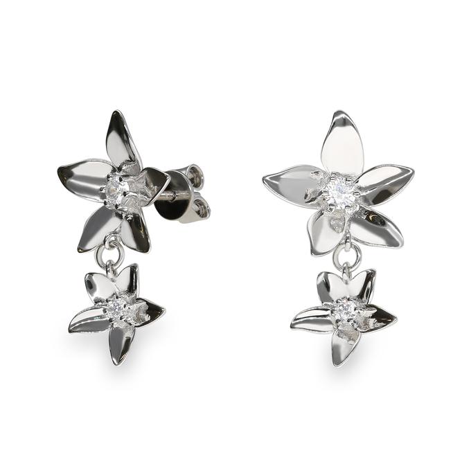 Jose_Luis_Joyerias_silver_flower_earrings