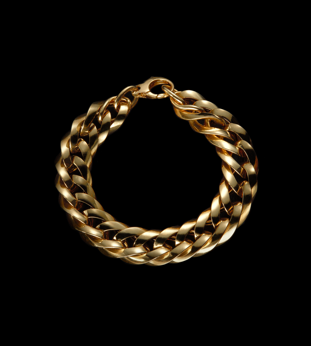 Gold bracelets