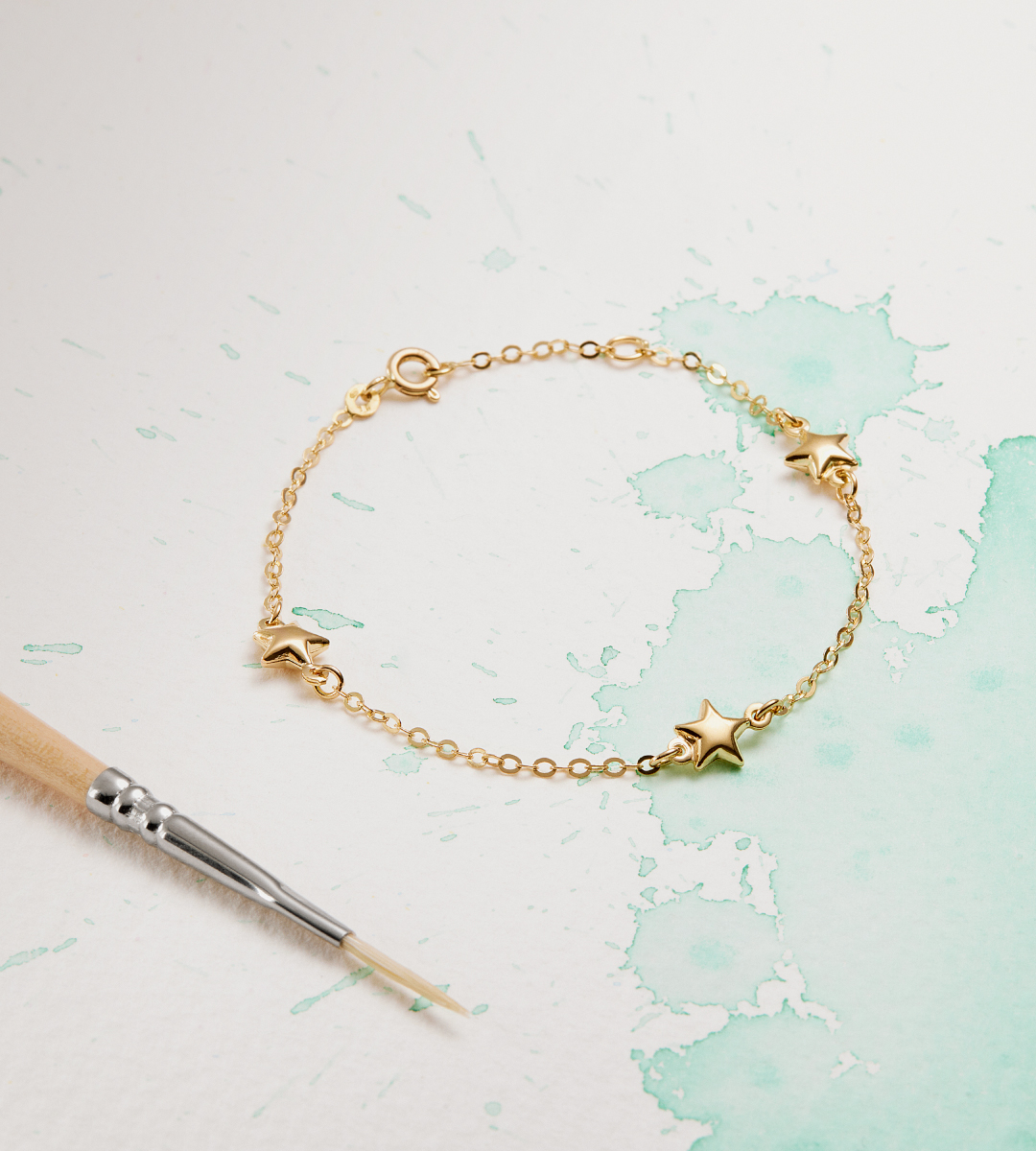 18k gold bracelet